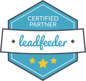 Leadfeeder partner badge